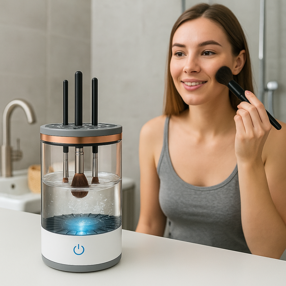 ClearBrush – Jeder Pinsel ohne Reinigung ist ein Bakterienrisiko!