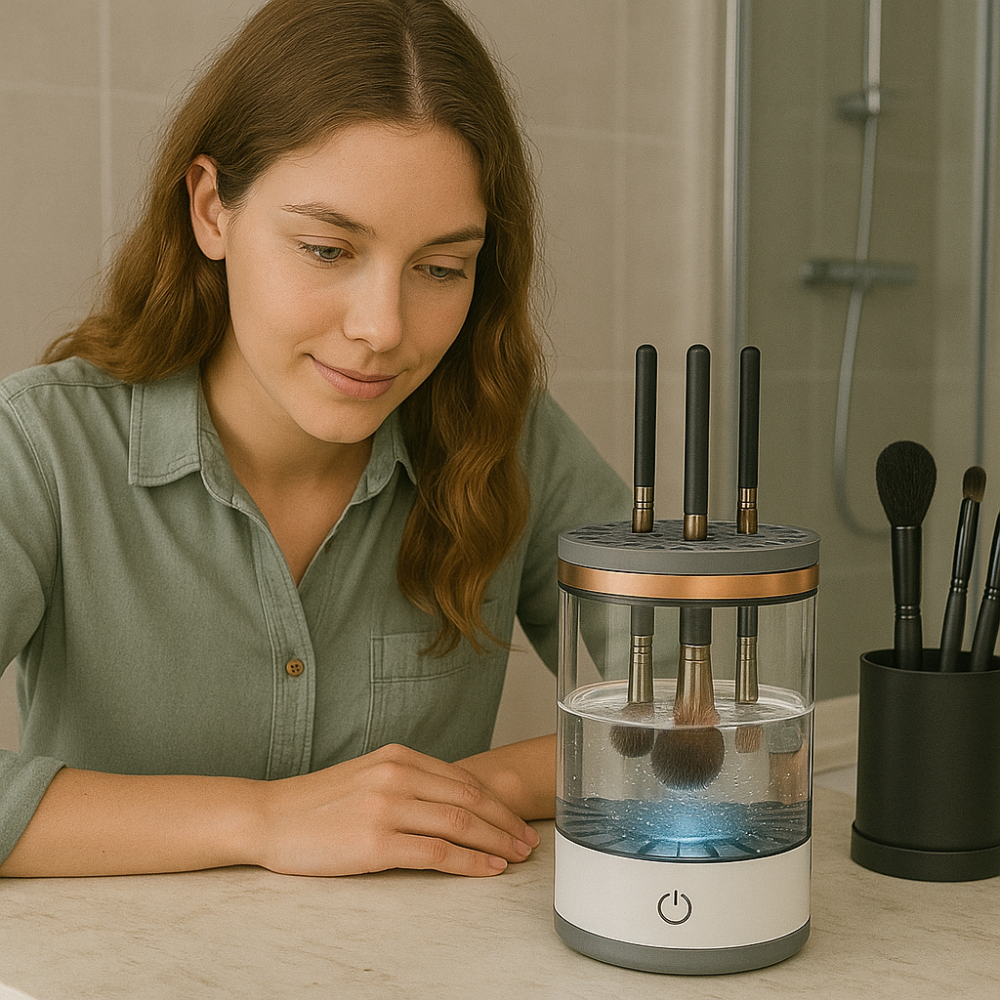 ClearBrush – Jeder Pinsel ohne Reinigung ist ein Bakterienrisiko!