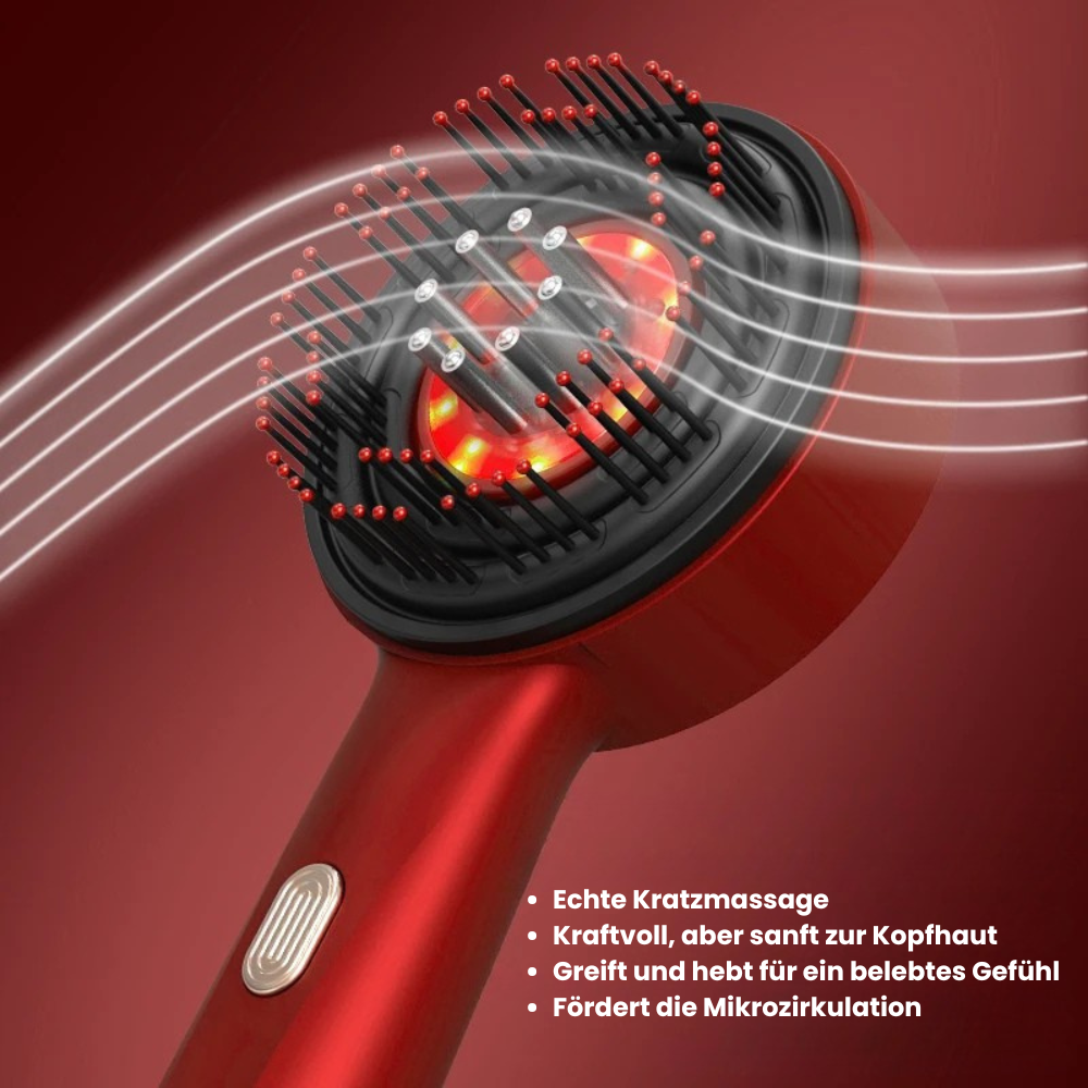 DERMAROOT – Wenn jedes Haar im Waschbecken dein Herz sinken lässt, gibt dir der Rotlichtkamm die Kontrolle zurück